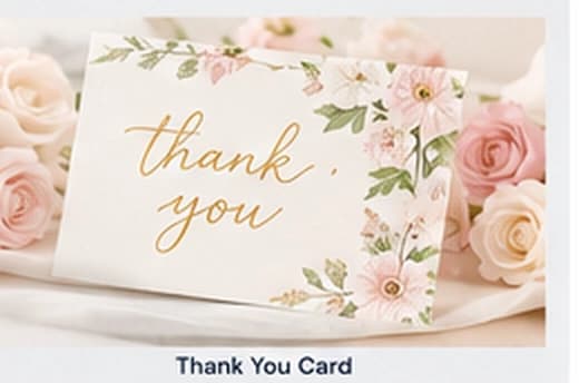 Thank You Cards