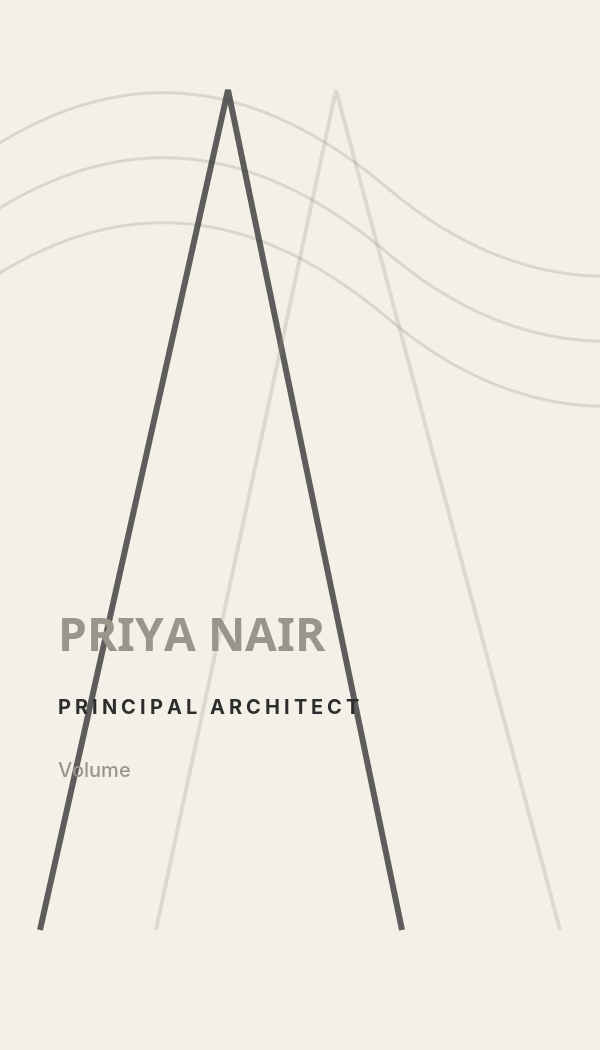 Volume Architecture business card preview