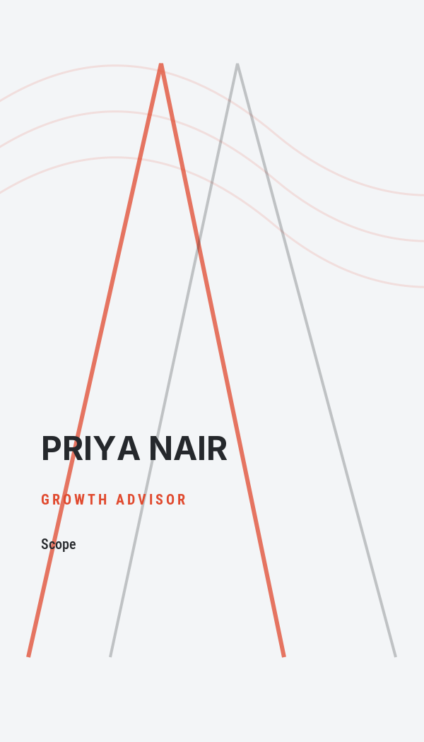 Scope Consulting business card preview