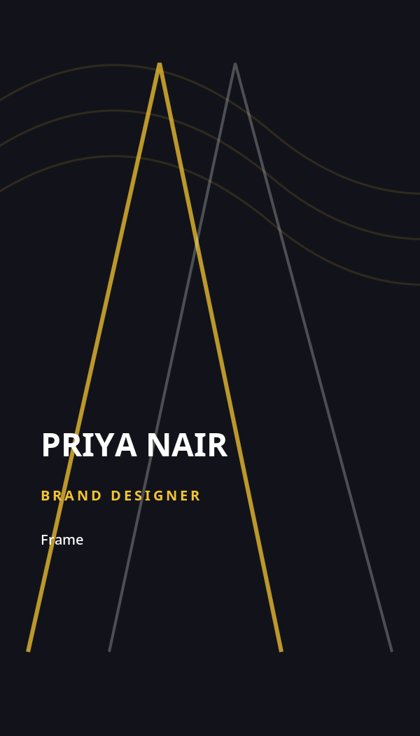 Frame Creative business card preview