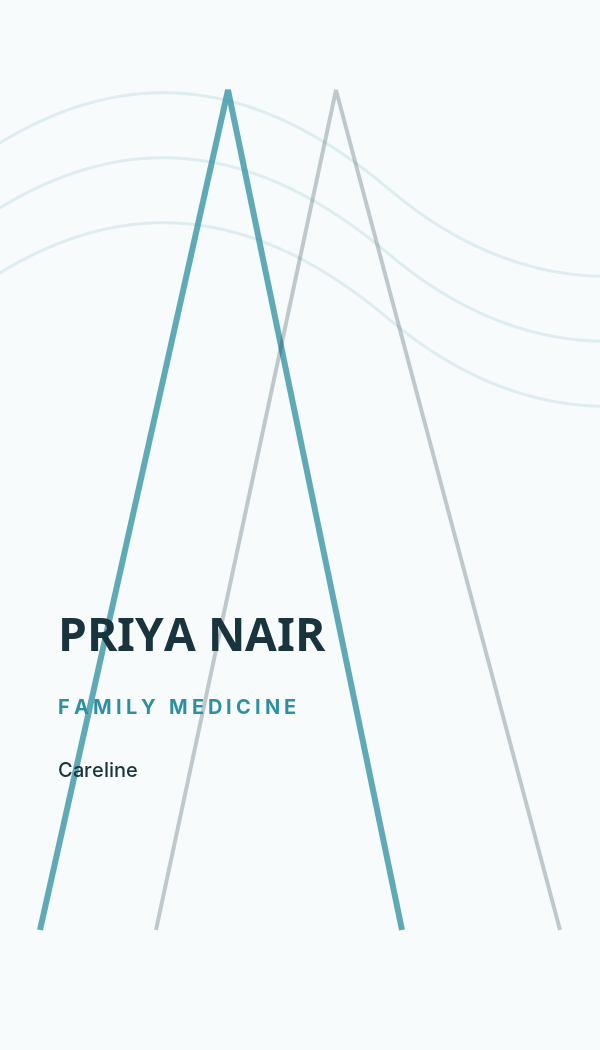 Careline Healthcare business card preview