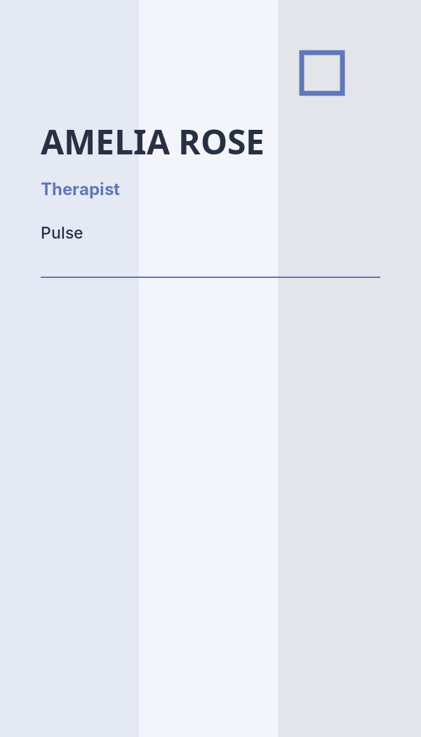 Pulse Healthcare business card preview