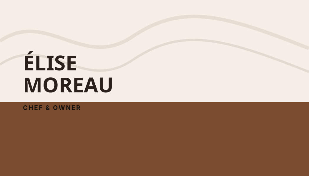 Cinder Hospitality business card preview