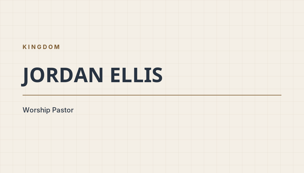 Kingdom Ministry business card preview