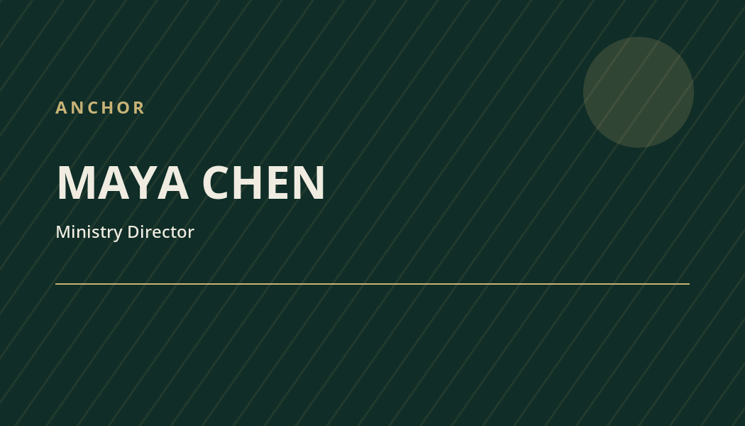Anchor Ministry business card preview