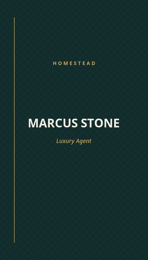 Homestead Real Estate business card preview