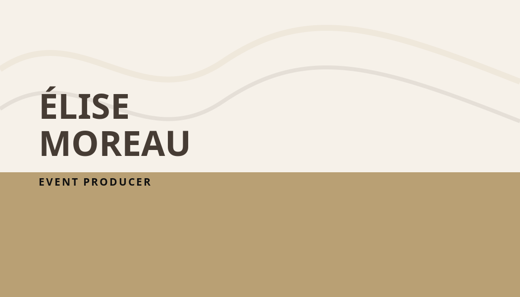 Lace & Light Wedding business card preview